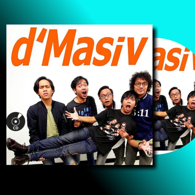 KASET CD MOBIL LAGU D MASIV ALBUM HITS - KASET CD D MASIV  - KASET CD LAGU BAND INDONESIA - KASET CD