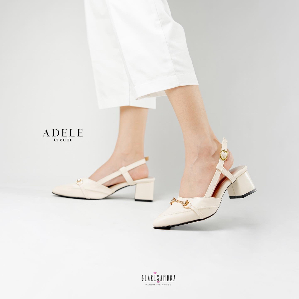 GLARISAMODA Adele heels 5cm / heels wanita / heels pesta / heels nyaman empuk / sepatu kerja sepatu wanita