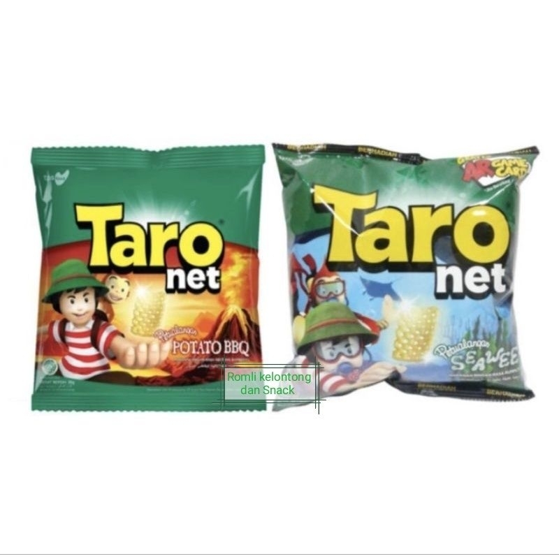 

Taro Net Snack Potato Barbecue Seaweed 32gram