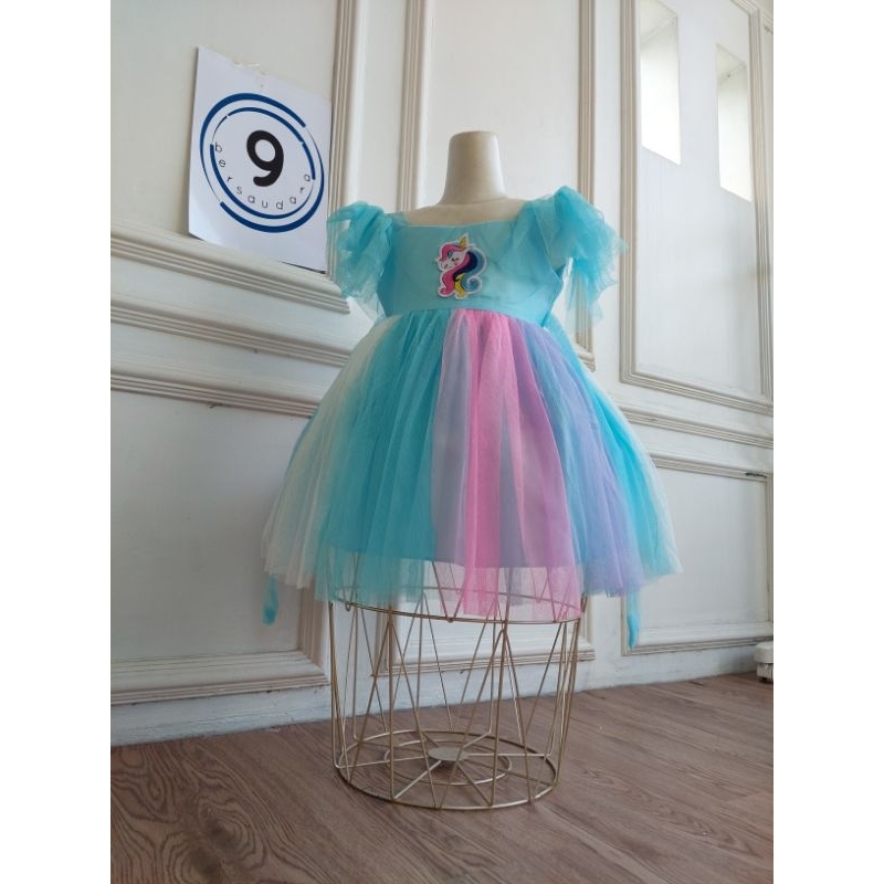 DRESS PELANGI LITTLE PONY