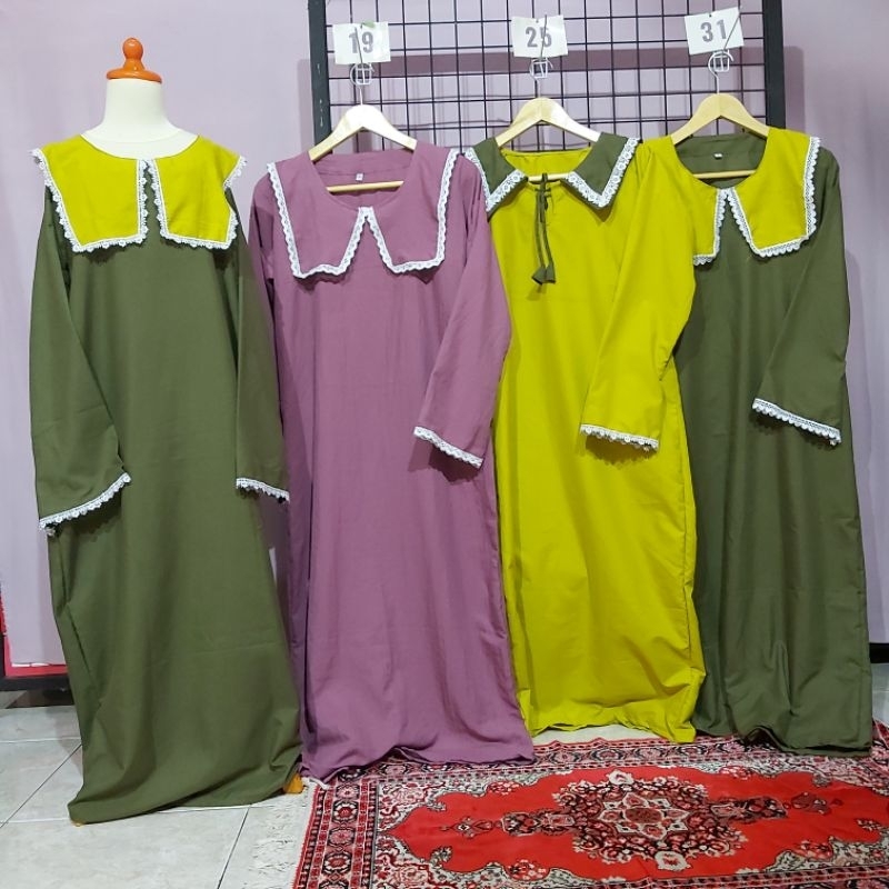 Mukena abaya / mukena abaya anak / mukena Arab / mukena abaya cantik / abaya sholat anak model terba