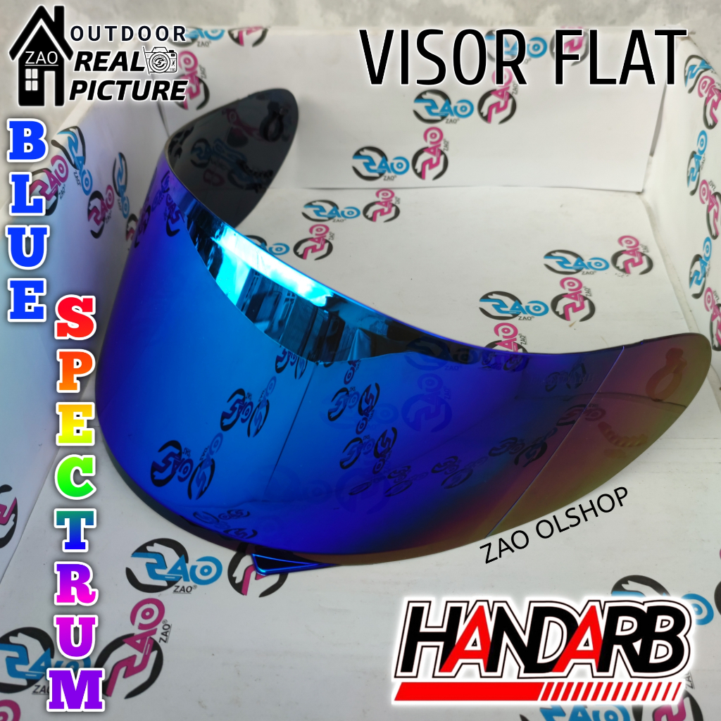 Kaca Helm Flat visor MDS Victory All Varian HANDARB terbaru