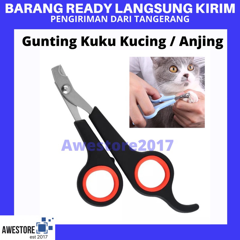 PET Gunting Kuku Anjing Kucing Dog Nail Clipper Trimmer Kikir Cat