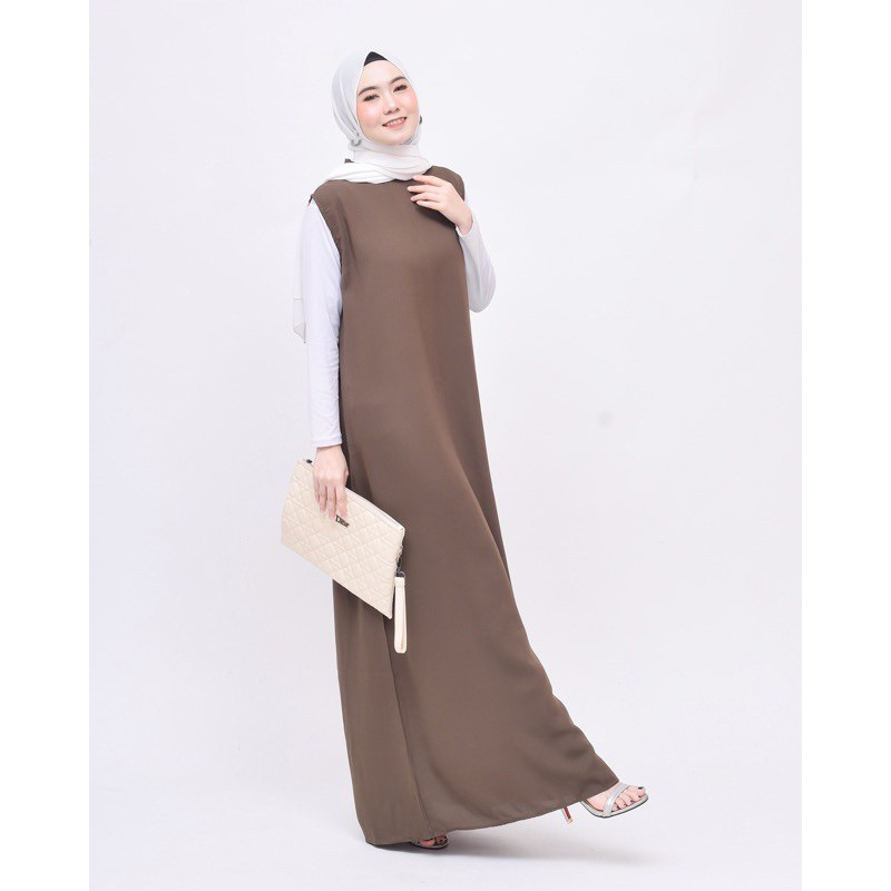 (PANJANG 135 CM) INNER DRESS PREMIUM RIB MANGO BY MISHA LABEL