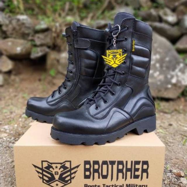 SEPATU PDL SAFETY full kulit SEPATU LARAS type LGR Out Sol Radial BROTRHER