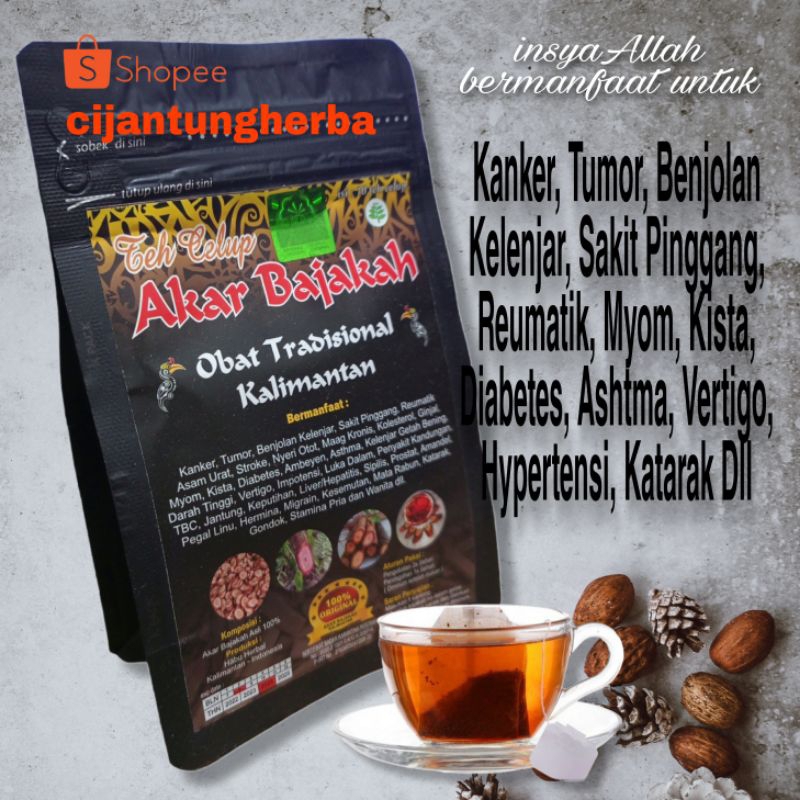 

TEH CELUP AKAR KAYU BAJAKAH ASLI 100%