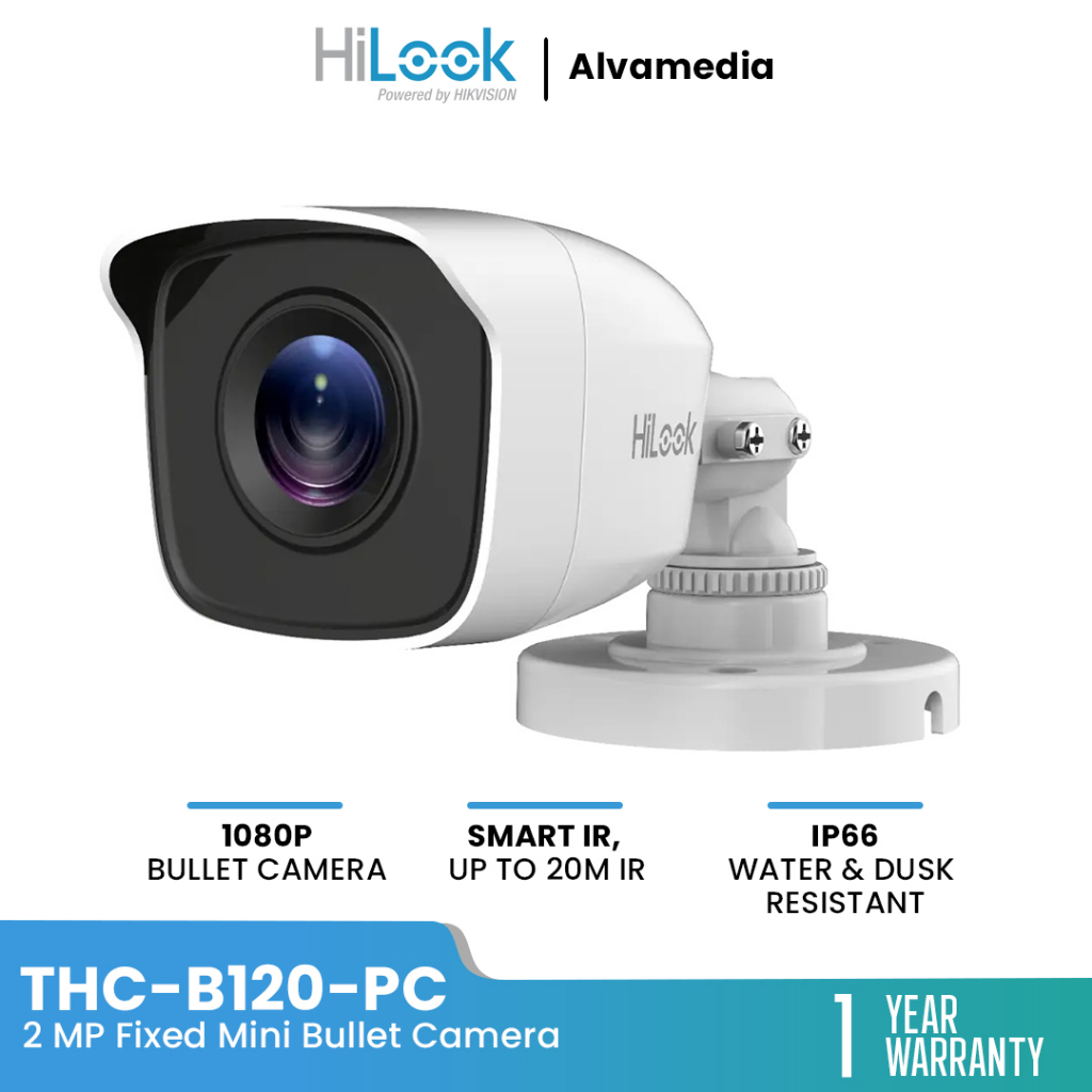 Camera CCTV Outdoor Hilook THC-B120-PC Full HD 2MP 1080P Bergaransi resmi