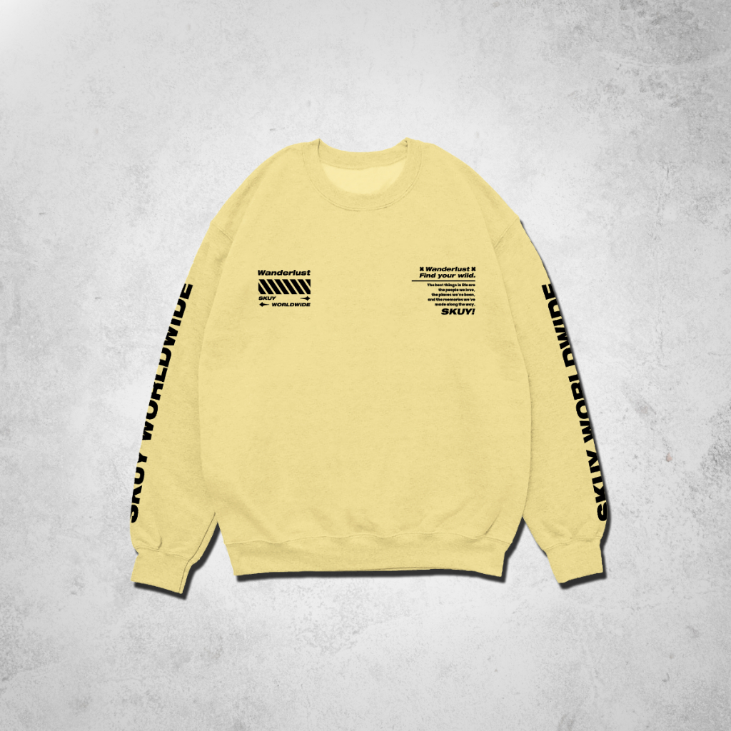 Crewneck Skuy Cream | Article Vol IX