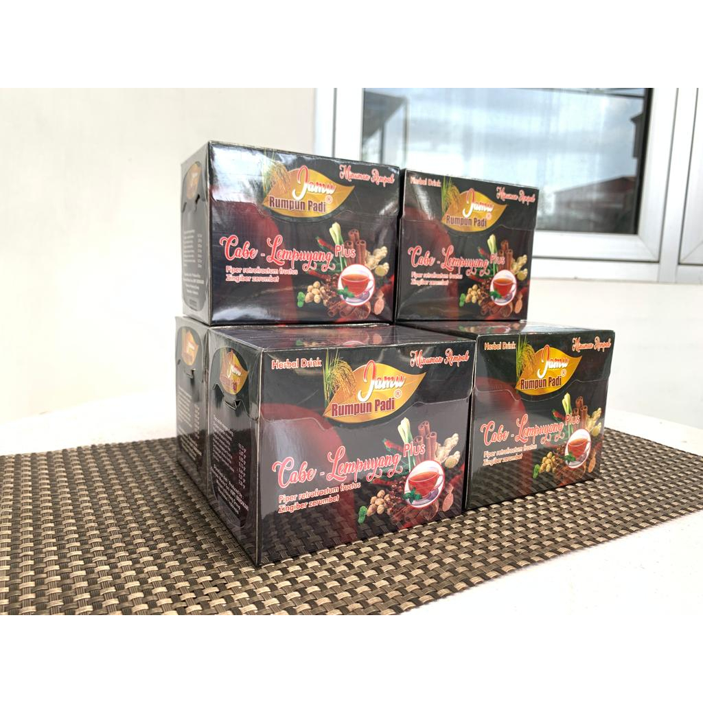 

Minuman Rempah Kesehatan Jamu Cabe Lempuyang Instan Rumpun Padi