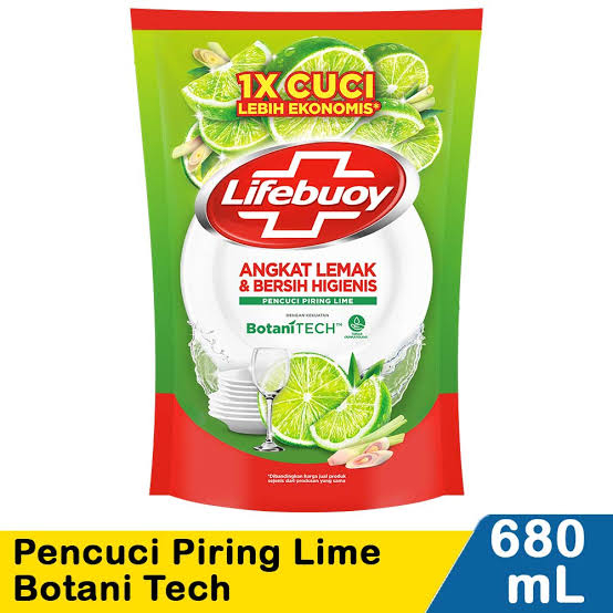 LIFEBUOY Sabun Cuci Piring Refill - 680ml