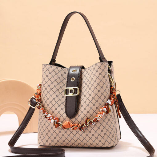 MV_Marvelouz MV602171 Tas HANDBAG Wanita Model Bucket Motif Kekinian Ada Talpan terbaru 1kg bisa 2 tas supplier tas import LT2171