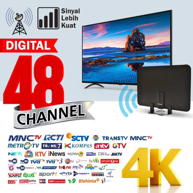 ANTENA TV DIGITAL  PX UDA-3000A UNTUK OUTDOOR DAN INDOOR