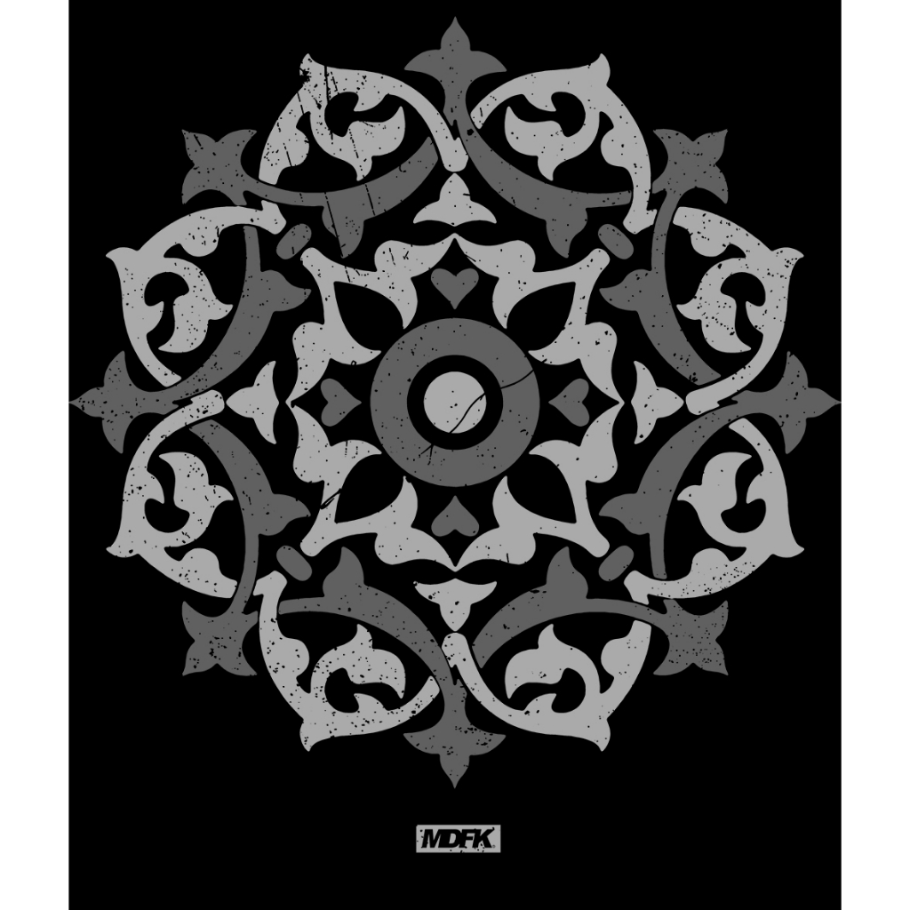 MDFK ORNAMENT TSHIRT (NEW ARRIVAL) COTTON 24S