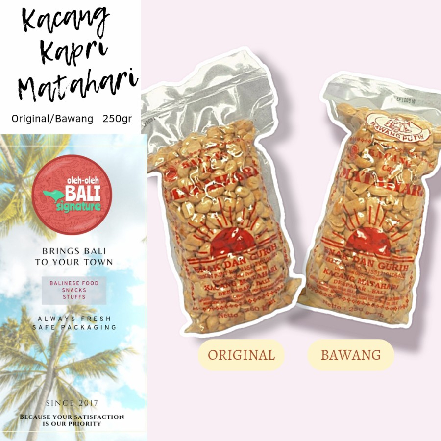 

Kacang Matahari Bali 250 gr (Original/Bawang)