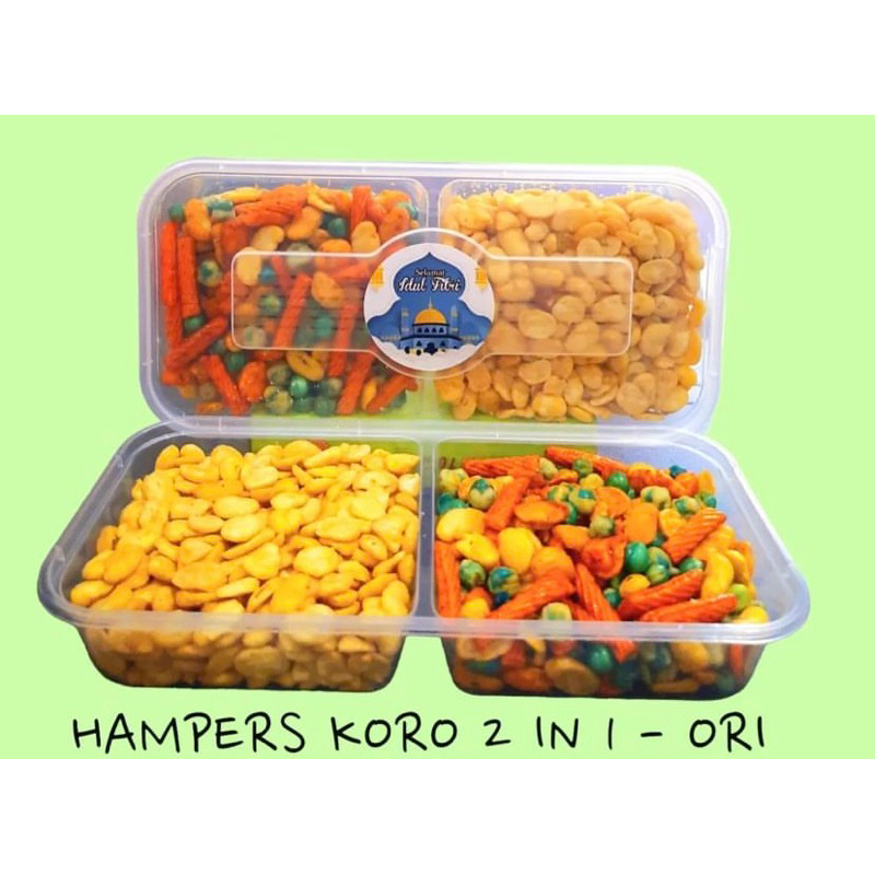 

Hampers kacang koro 2 in 1