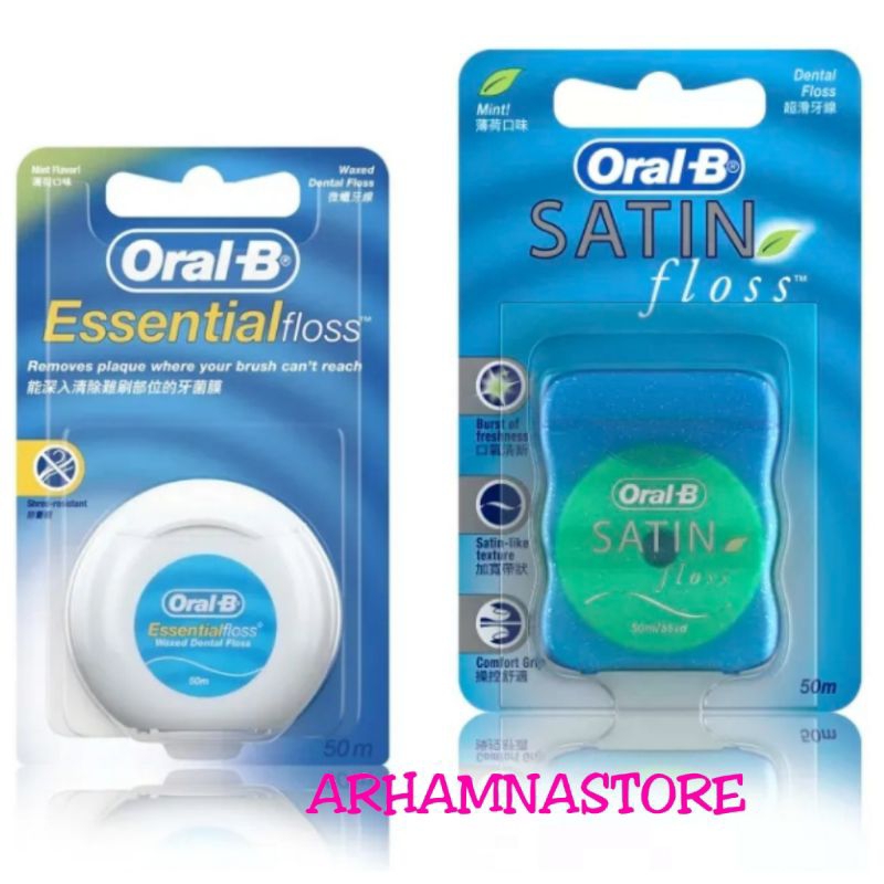 Oral B Floss Satin 50M