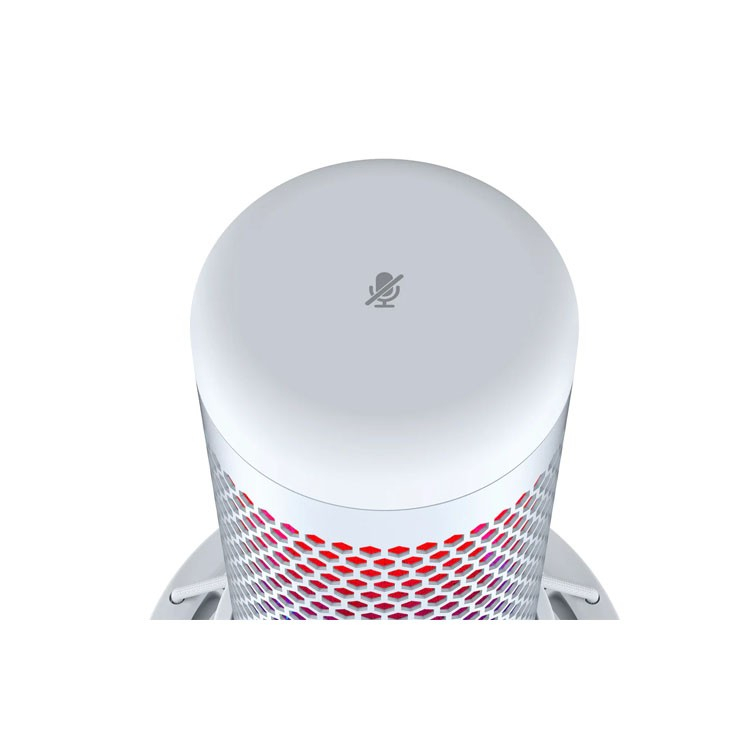 HyperX Quadcast S White RGB Condenser Gaming Microphone