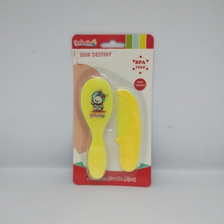 Sisir Bayi RELIABLE  8837 Baby Warna pink hijau biru kuning Sisir Rambut Bayi