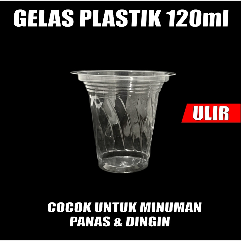 Gelas Plastik 120ml Per Pack Cup Ice Cream Es krim Jasuke Tahan Panas