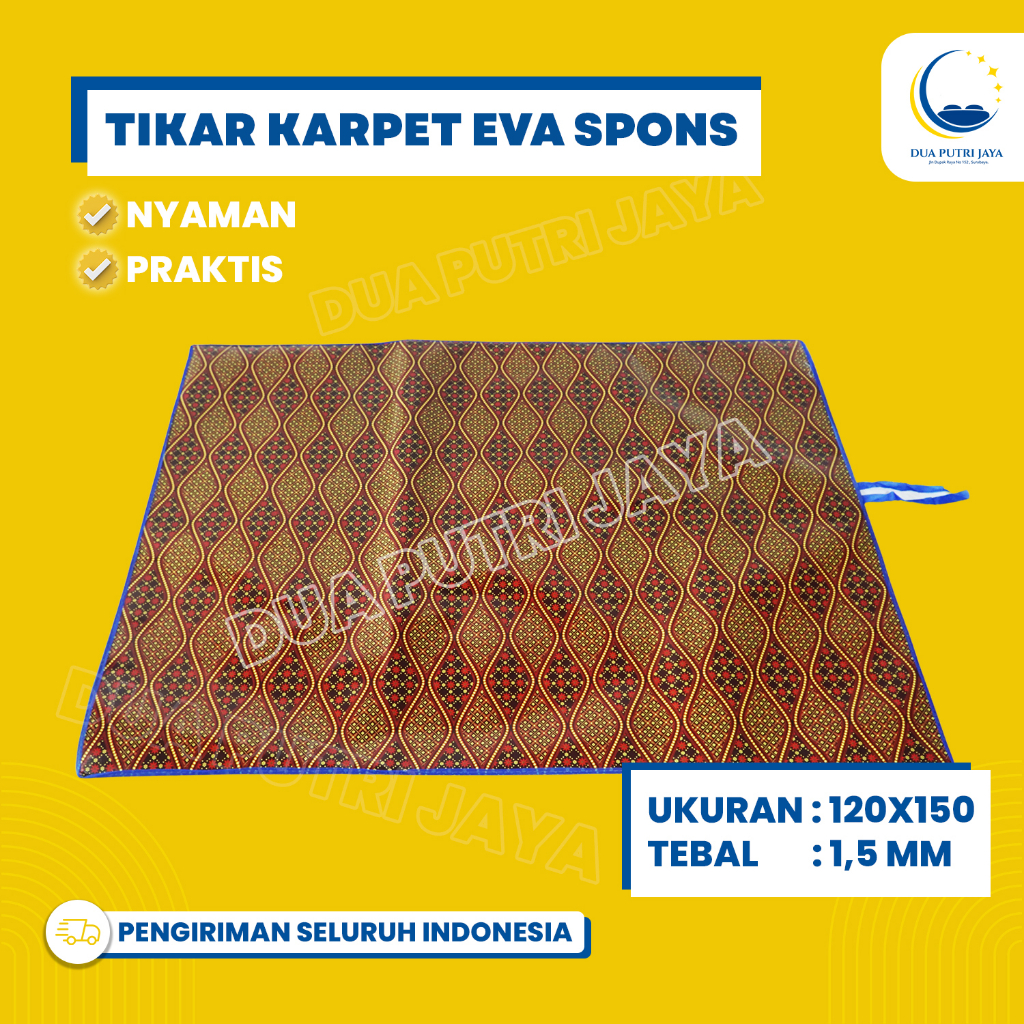 TIKAR KARPET EVA SPONS | 1,5MM | 120X150