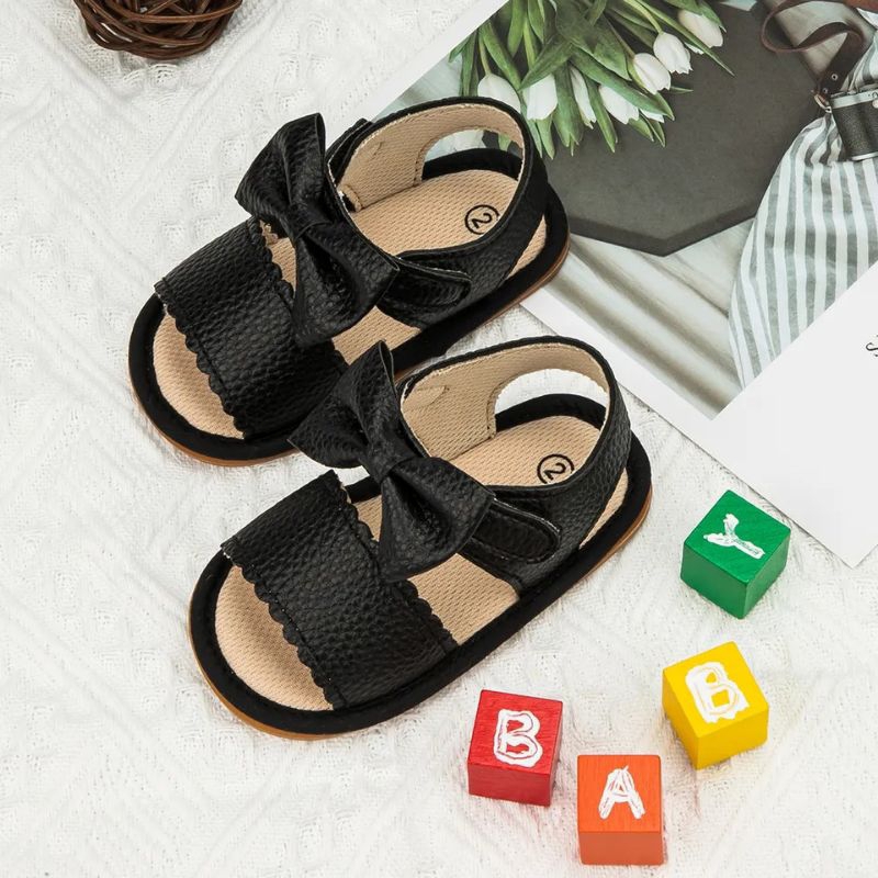 Sandal bayi Perempuan Pita LUCIA 0-12 bulan Murah / Sandal anak Bayi Cewek Terbaru