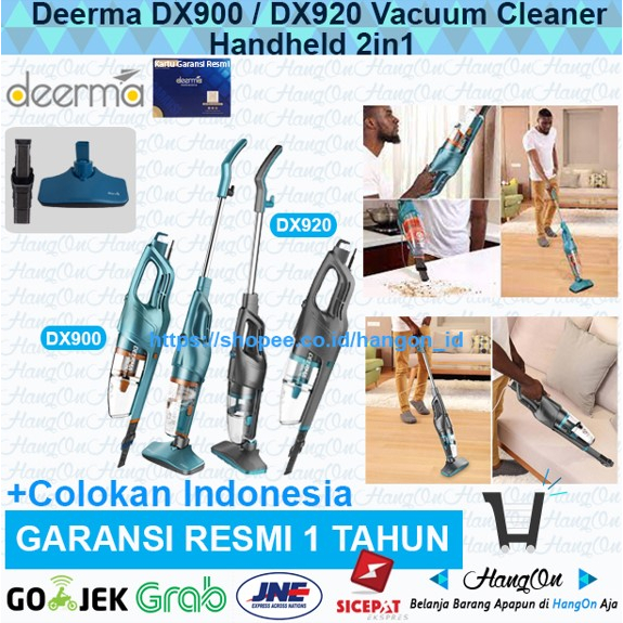 Deerma DX900 / DX920 Vacuum Cleaner Handheld  2in1 DX 900 DX 920 bukan Dx700s Penyedot Sedot Hisap Debu Lantai Karpet Meja Gorden