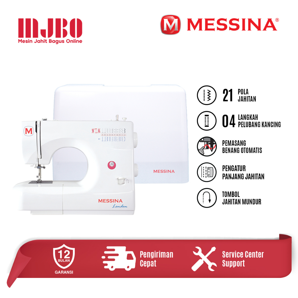 Mesin Jahit MESSINA London L21s
