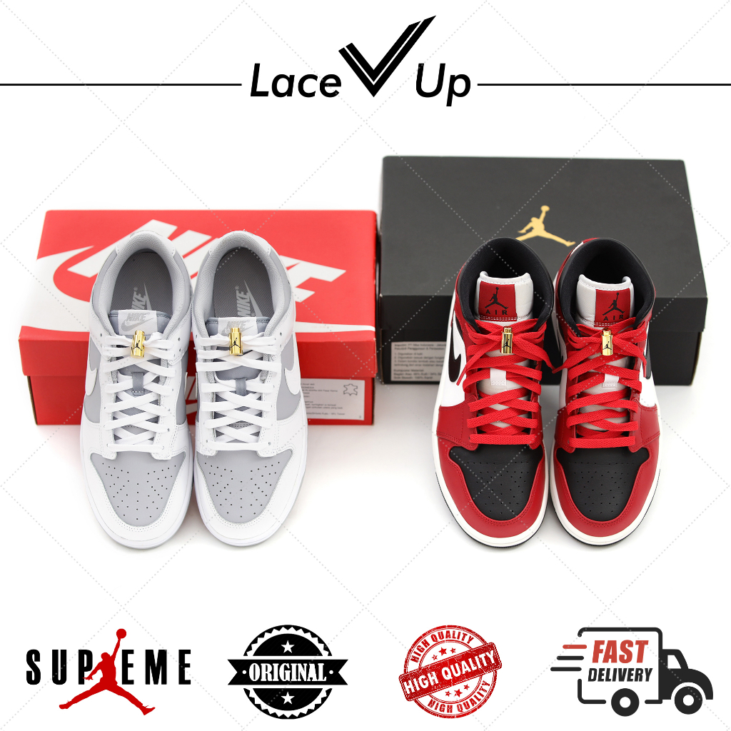 Lace Lock JRDN / Shoe Stopper / Pengikat Tali Sepatu (High Quality)