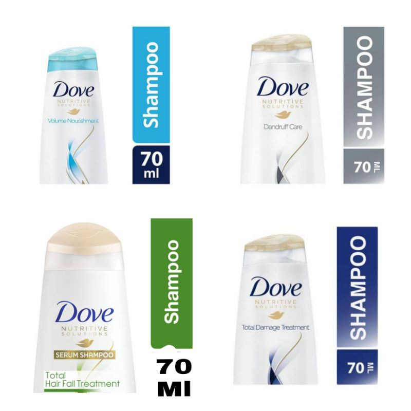 Dove Shampo Nutritive Solutions 70ML
