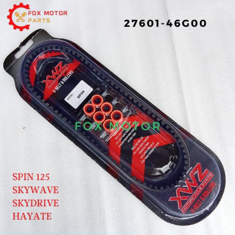 VANBELT V-BELT VBELT V BELT SPIN + ROLLER / V BELT SPIN 125 / V BELT SPIN / V-BELT SPIN