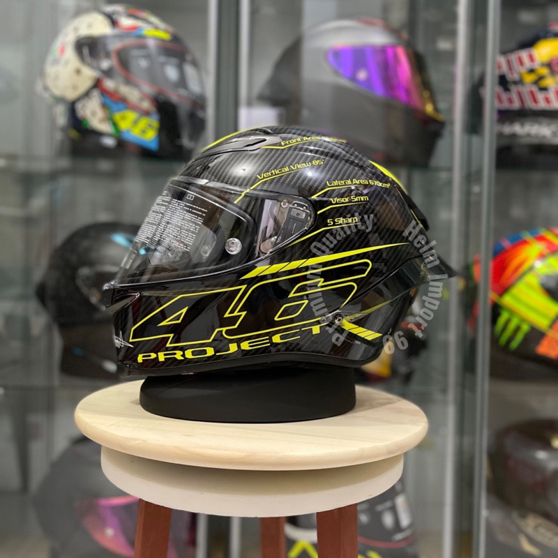 HELM 46 PROJECT FRP CLONE 1:1 FULLFACE HIGH QUALITY