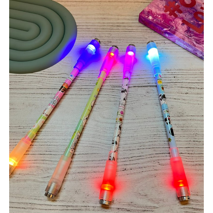 

PULPEN MAGNET DOMBA LED PEN SPINNING DOMBA LED