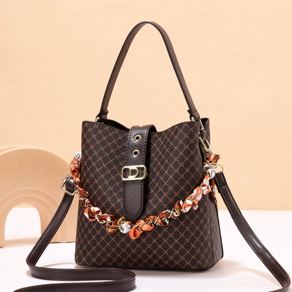 BJ32171 - BEIGE/BLACK/COFFEE/KHAKI - TAS WANITA FASHION KOREA CHINA IMPORT MODIS ELEGAN TERMURAH TERLARIS TERBARU BAGSTORE JAKARTA TAS BATAM LT2171