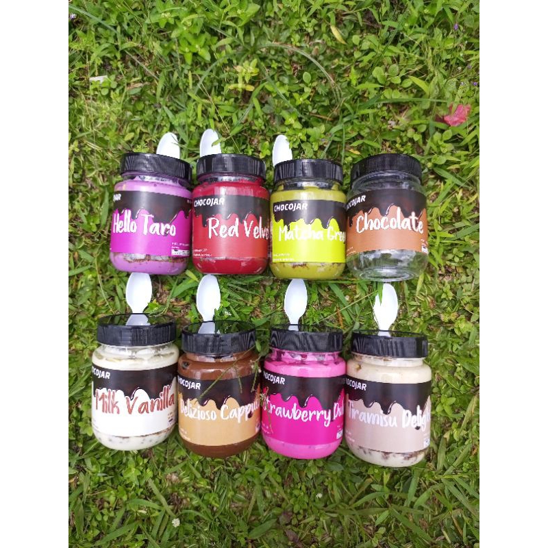 

Choco Jar Coklat cruncy + topping | banyak varian | nyam nyam