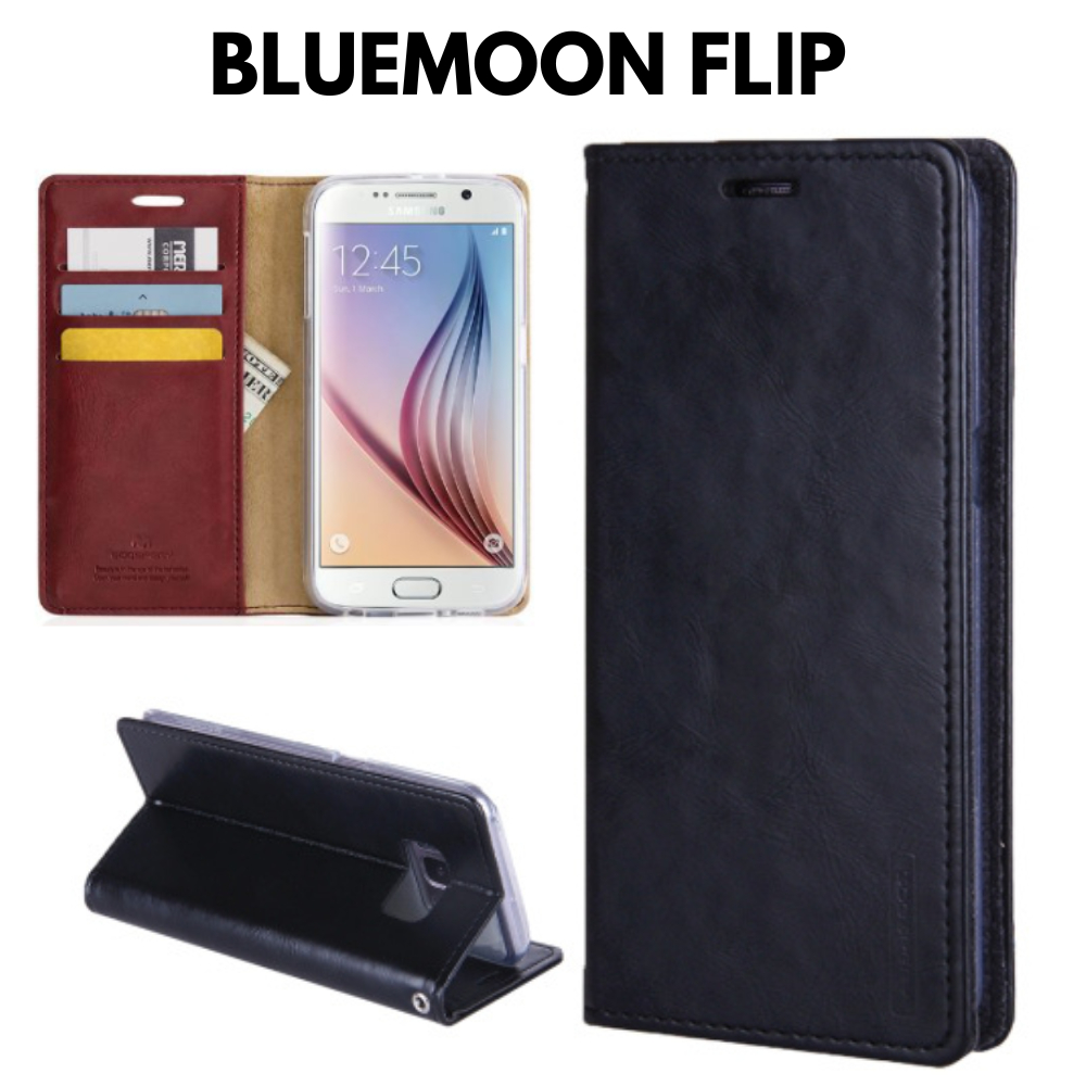Case Xiaomi Redmi Note 10 Pro Note10 Note10Pro Mercury Bluemoon Flip Sarung Kulit Book Cover Lather