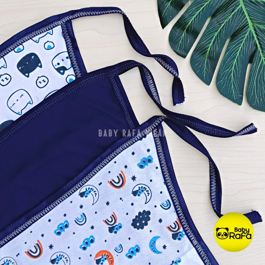 Serian Navy - 12 pcs / 6 pcs Popok Bayi Double Kain NAVY SERIES merk SNI Bolo - Bolo / Popok Double Kain Serian Navy