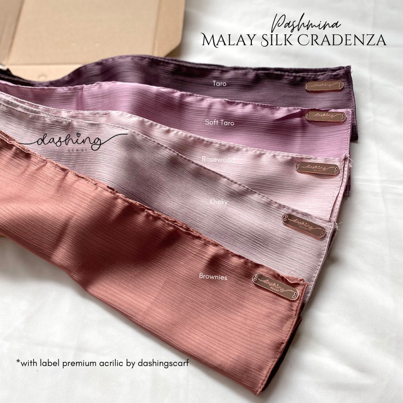 PASHMINA MALAY SILK CRADENZA