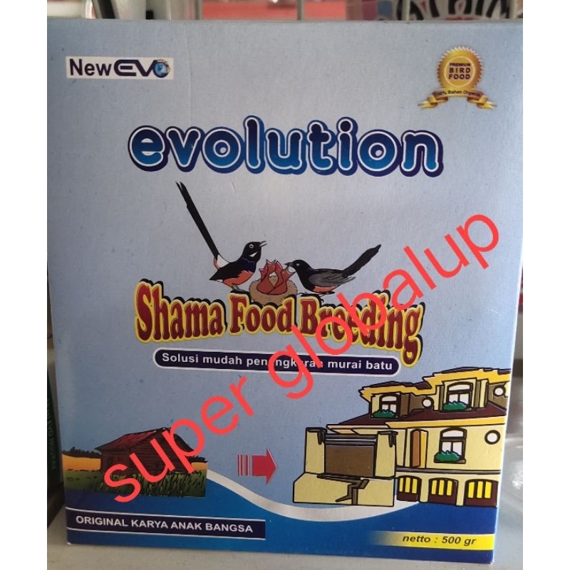 Evolution Shama food breeding new evo