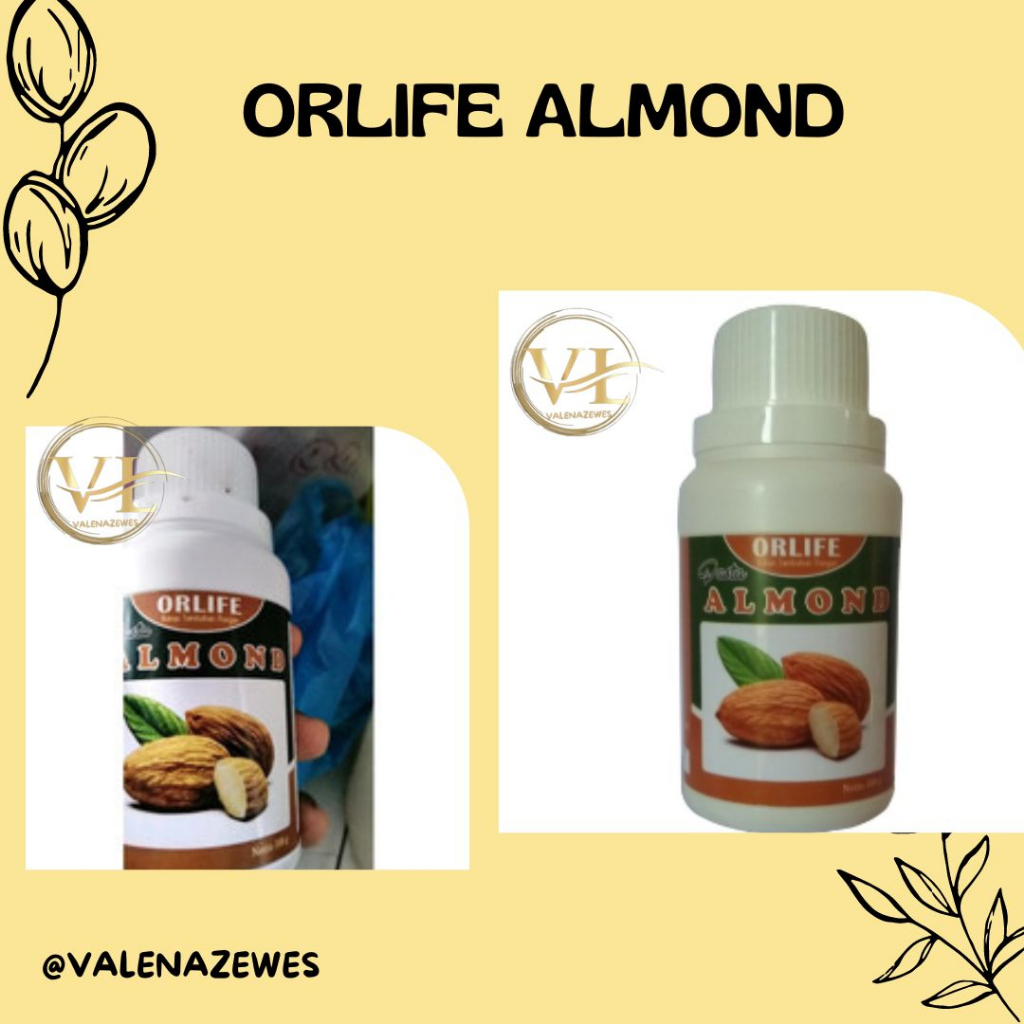 

✅Viral Banget❤ PASTA ALMOND ORLIFE 100 GRAM Perisa Pasta Almond 100 Gram