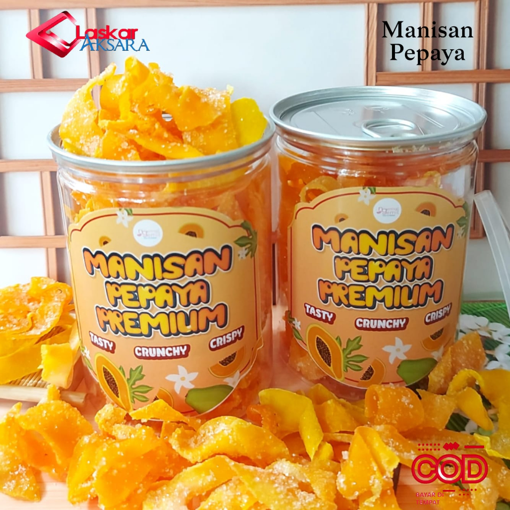 

Can - Manisan Pepaya Kering / Premium