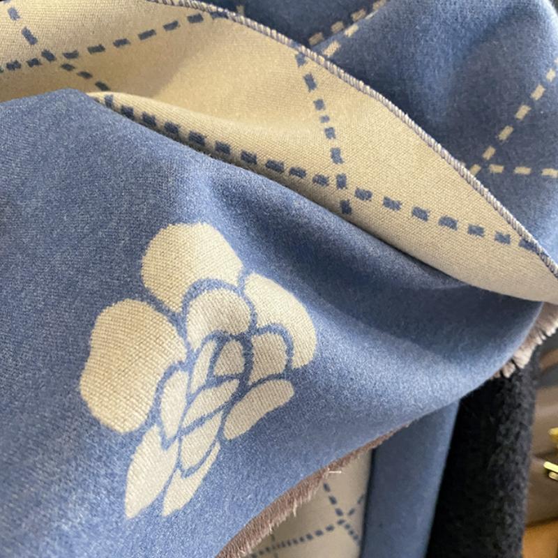 Syal &quot;Jojo&quot; 65 x 180 Anggun motif yang mewah Bahan High Grade Cashmere Immitation