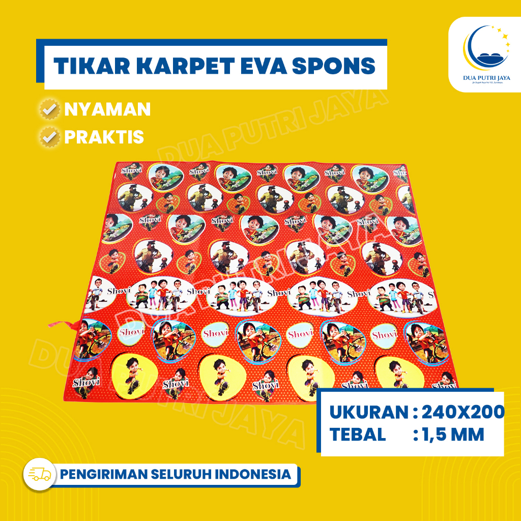 TIKAR KARPET EVA SPONS | 1,5MM | 240X200