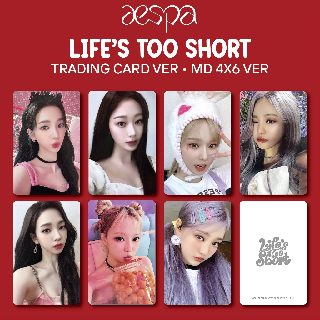 [REPLIKA] AESPA - LIFE'S TOO SHORT UNOFFICIAL PC