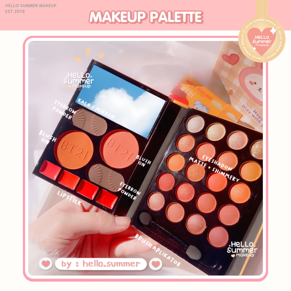 MILA COLOR  BT21 Color Makeup Palette Eyeshadow