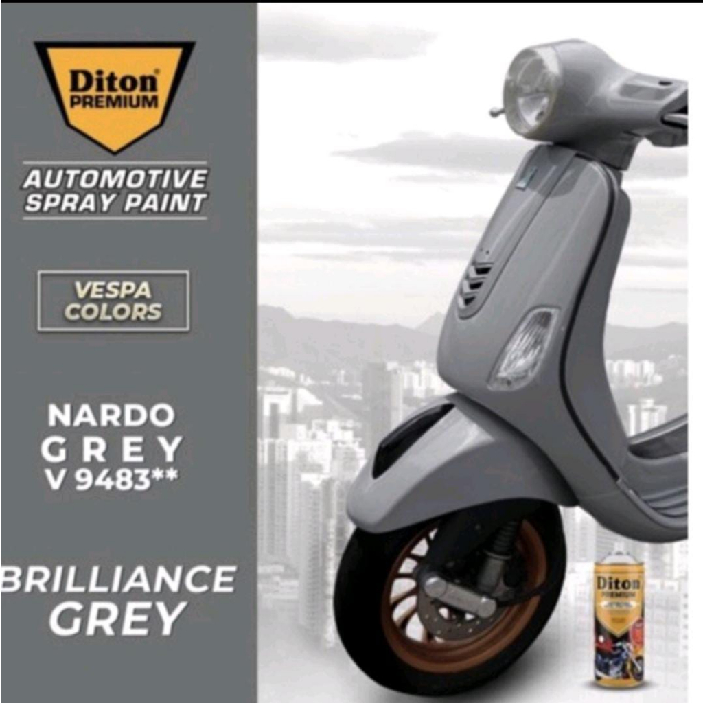 Cat Semprot Diton Premium 400cc - V9483  Nardo Grey