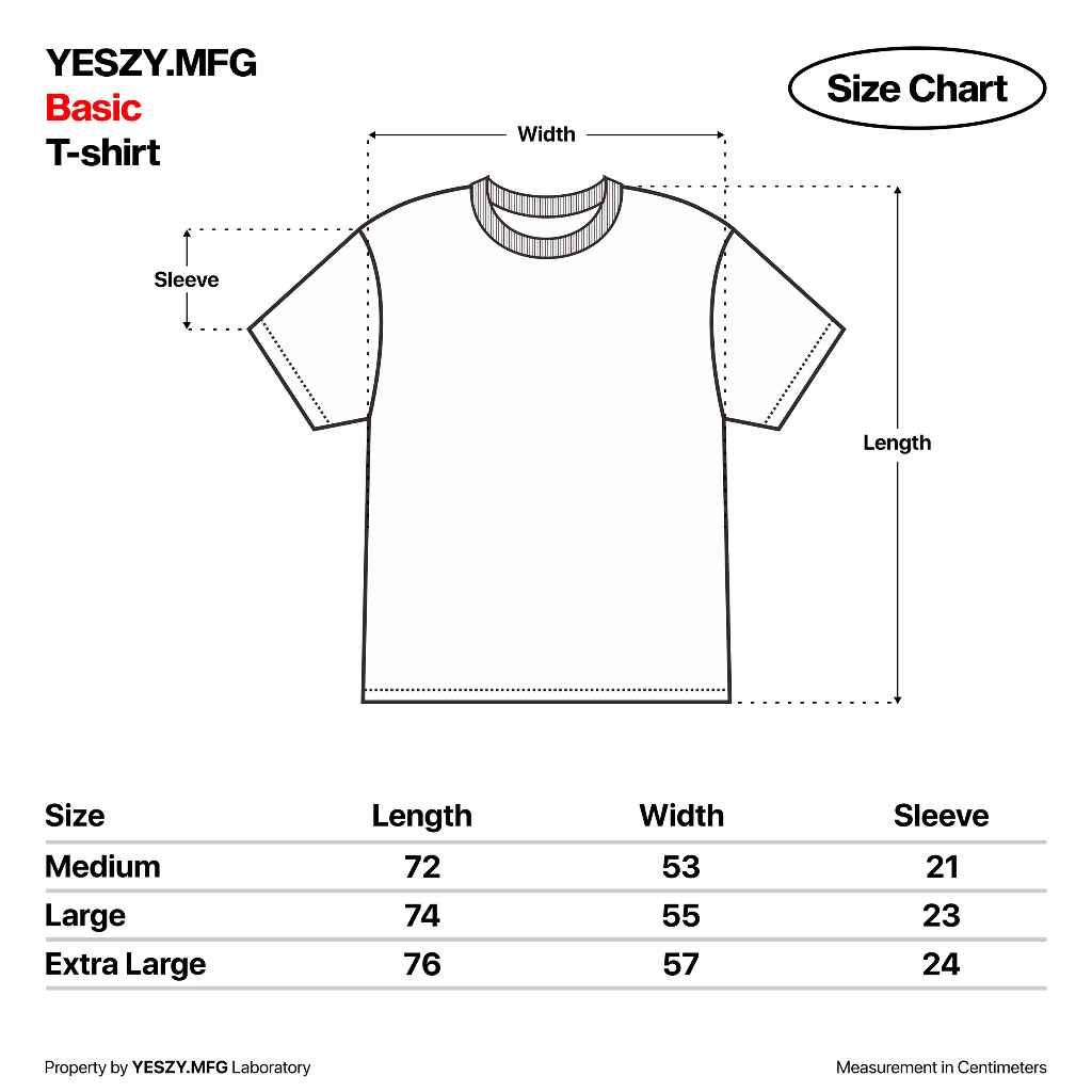 YESZY.MFG Velocity Small Logo F White Black Tshirt