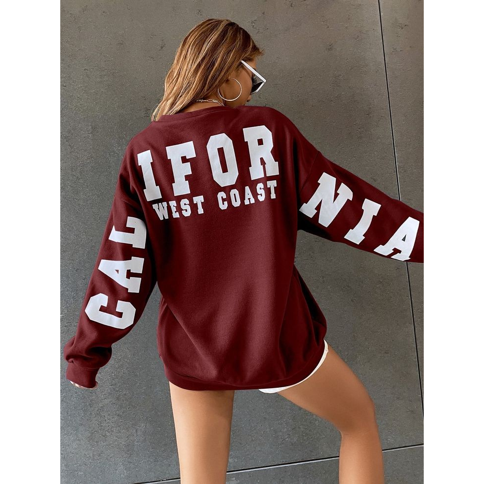 CALIFORNIA SWEATER CREWNECK OBLONG