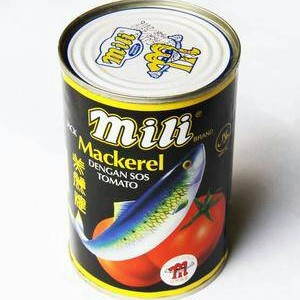 Sarden Mili Mackerel 425 gr - Ikan Kaleng Import Original