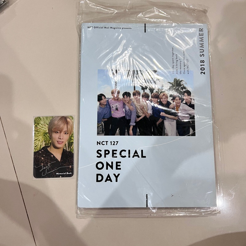 NCT 127 SPECIAL ONE DAY MEMORIAL BOOK 2017 YUTA