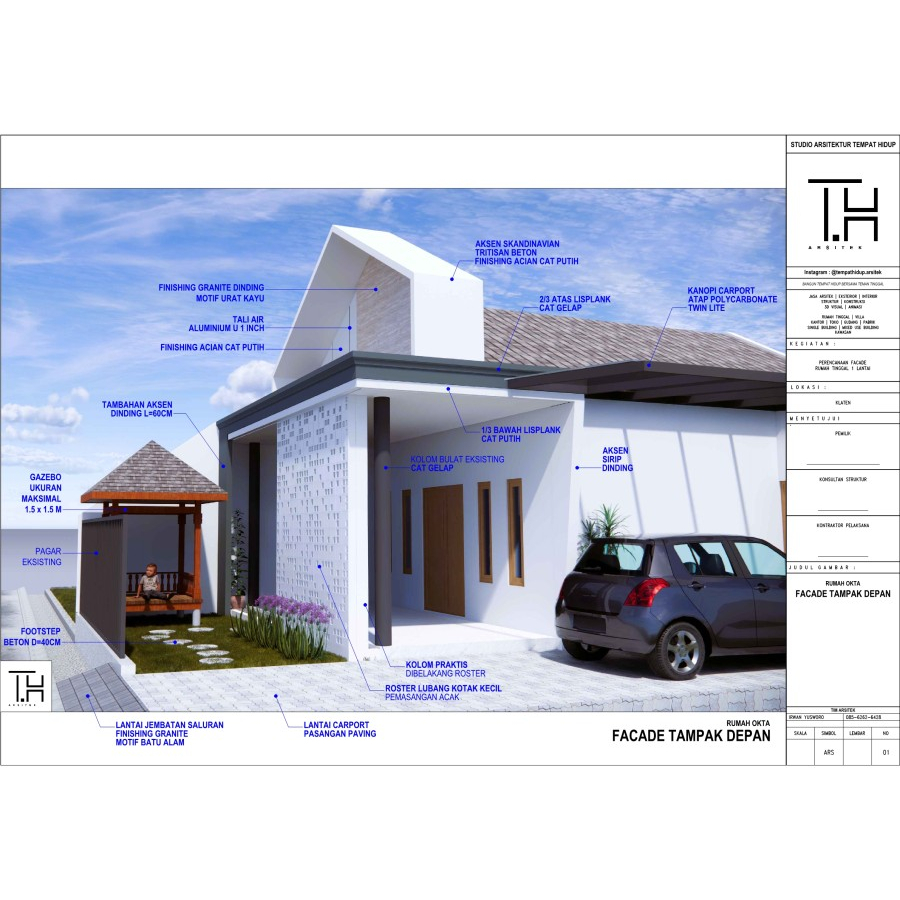 

Desain Arsitektur Paket Grha 2 | Gambar Desain Rumah